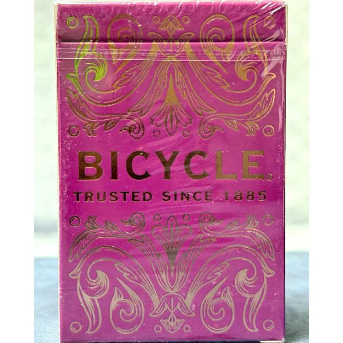 خرید کارت بازی بایسیکل بوتانیکا Playing Card Bicycle Botanica سرخابی
